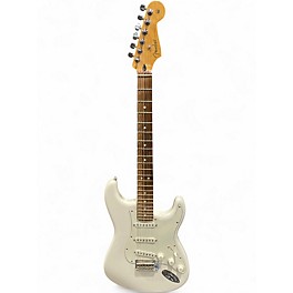 Used 2020 Fender Player Stratocaster Alpine White Solid Body Electric Guitar