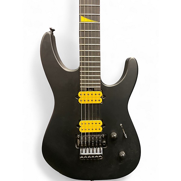 Used Jackson MJ Series Dinky DKR Satin Black Solid Body Electric Guitar