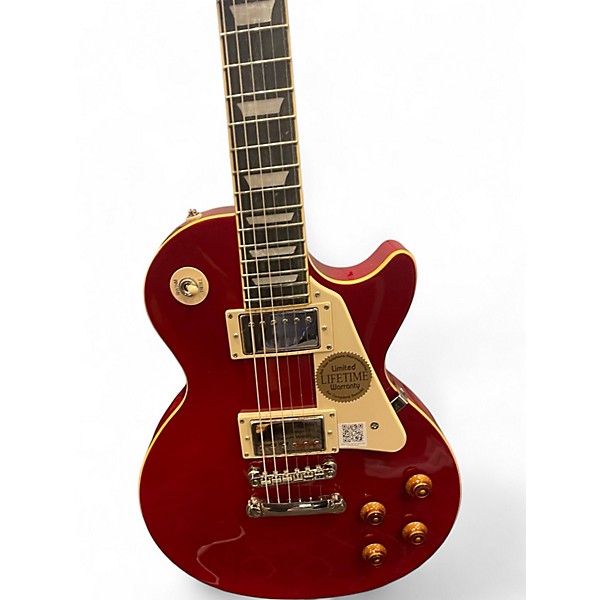 Used Epiphone Les Paul Standard Red Solid Body Electric Guitar