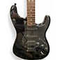 Used Squier Stratocaster HSS black Solid Body Electric Guitar