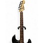 Used Squier Stratocaster HSS black Solid Body Electric Guitar