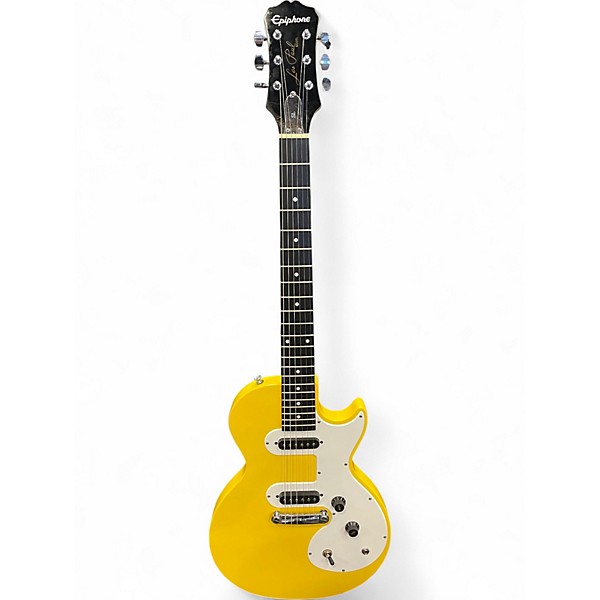 Used Epiphone Les Paul SL Yellow Solid Body Electric Guitar