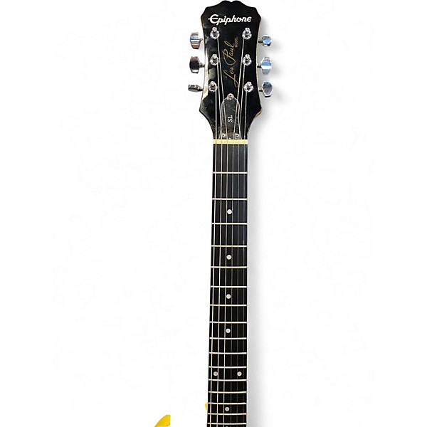 Used Epiphone Les Paul SL Yellow Solid Body Electric Guitar