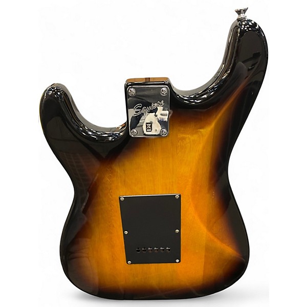 Used Squier Affinity Stratocaster 2 Tone Sunburst Solid Body Electric Guitar