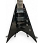 Used ESP LTD V401 Black Solid Body Electric Guitar