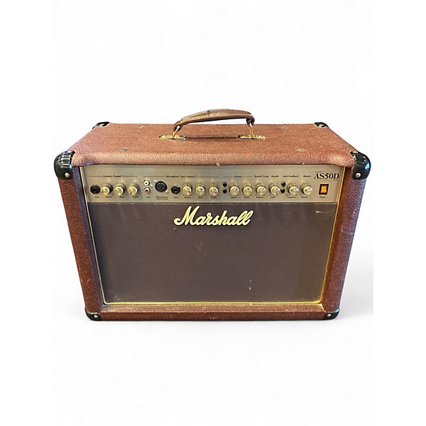 Used Marshall AS50D 50W 2X8 Acoustic Guitar Combo Amp