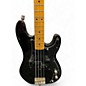Used 2015 Squier Matt Freeman Signature Precision Bass BLACK Electric Bass Guitar