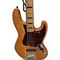 Used Squier Vintage Modified 70S Jazz Bass Natural Electric Bass Guitar