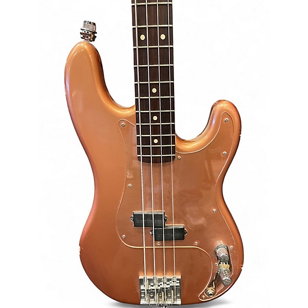 Used Fender Highway One Precision Bass Caramel Burst Electric Bass Guitar