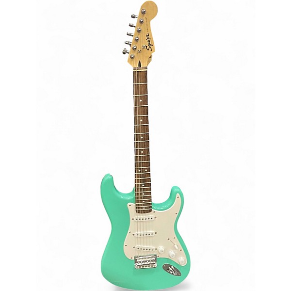 Used Squier Affinity Stratocaster Seafoam Green Solid Body Electric Guitar