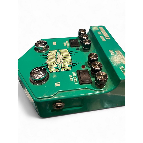 Used Visual Sound V2DT Double Trouble Dual Overdrive Effect Pedal