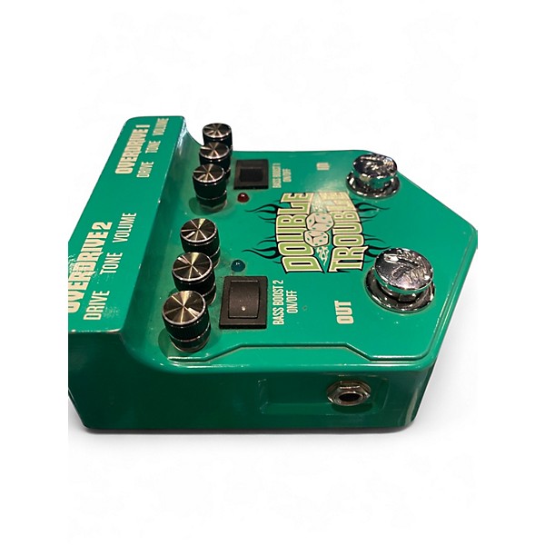 Used Visual Sound V2DT Double Trouble Dual Overdrive Effect Pedal