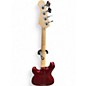 Used Lakland 44-02 Skyline Series Candy Apple Red Electric Bass Guitar