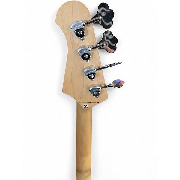 Used Lakland 44-02 Skyline Series Candy Apple Red Electric Bass Guitar