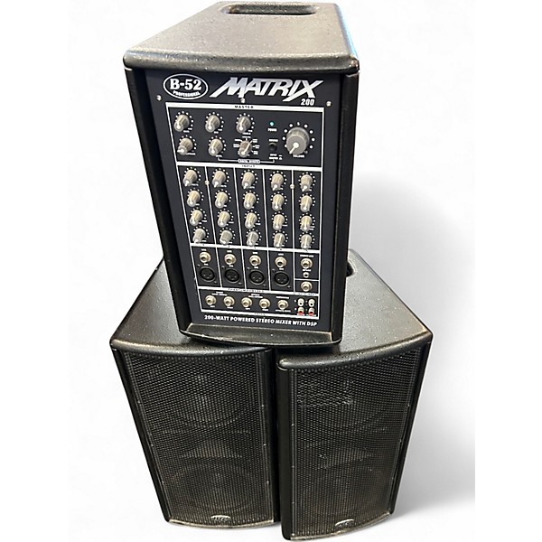 Used B-52 Matrix 200 200W Sound Package