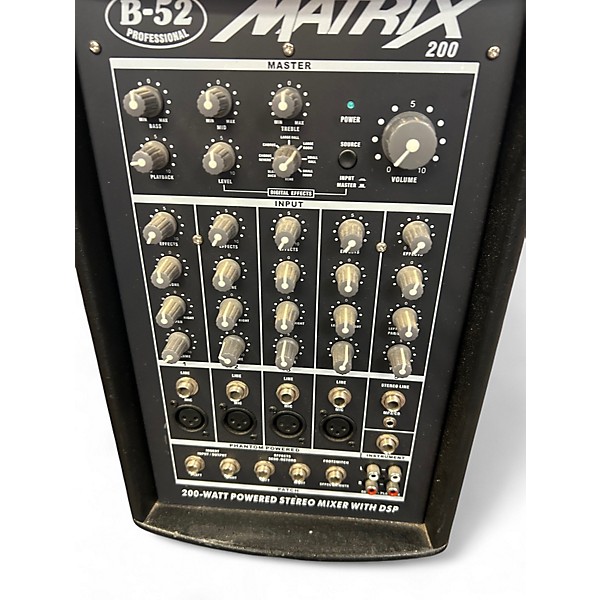 Used B-52 Matrix 200 200W Sound Package