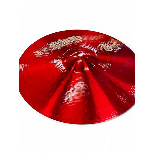 Used Paiste 18in 900 Color sound Crash Cymbal