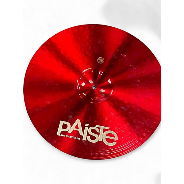 Used Paiste 18in 900 Color sound Crash Cymbal