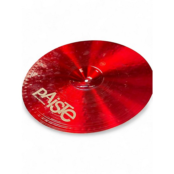 Used Paiste 18in 900 Color sound Crash Cymbal
