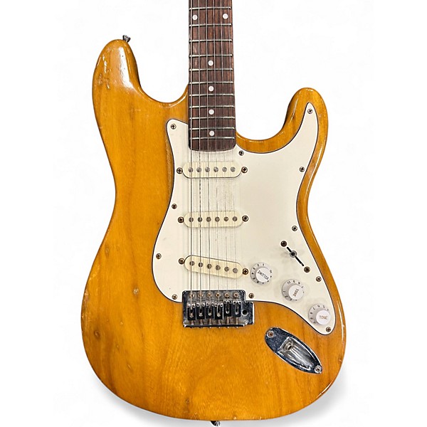 Used Jay Turner Double Cutaway Natural Solid Body Electric Guitar