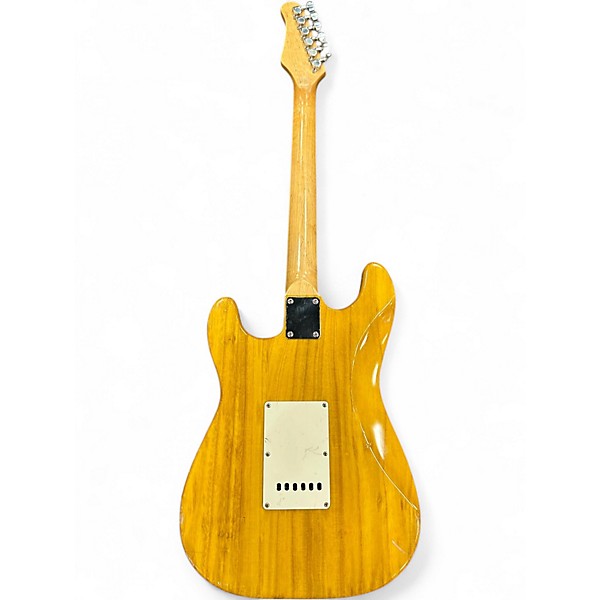 Used Jay Turner Double Cutaway Natural Solid Body Electric Guitar
