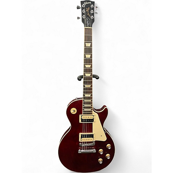 Used Gibson Les Paul Traditional Pro V Wine Red Solid Body Electric Guitar