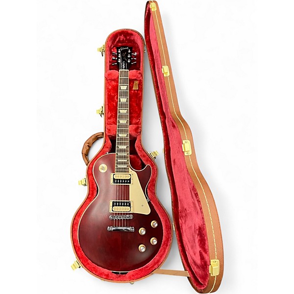 Used Gibson Les Paul Traditional Pro V Wine Red Solid Body Electric Guitar