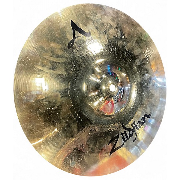 Used Zildjian 14in A Custom Hi Hat Pair Cymbal