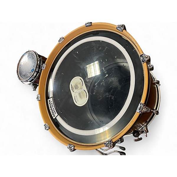 Used Gretsch Drums 3 Piece Renown Satin Tobacco Drum Kit