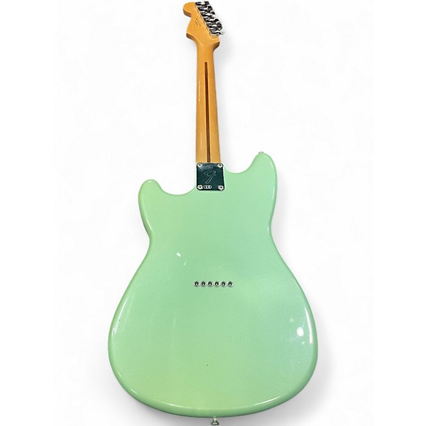 Used Fender Duo Sonic Green Solid Body Electric Guitar