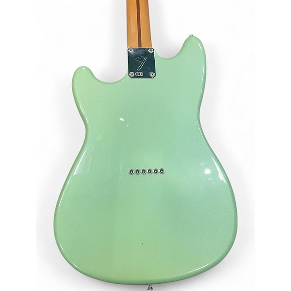 Used Fender Duo Sonic Green Solid Body Electric Guitar