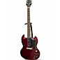 Used Epiphone SG Trans Crimson Red Solid Body Electric Guitar thumbnail