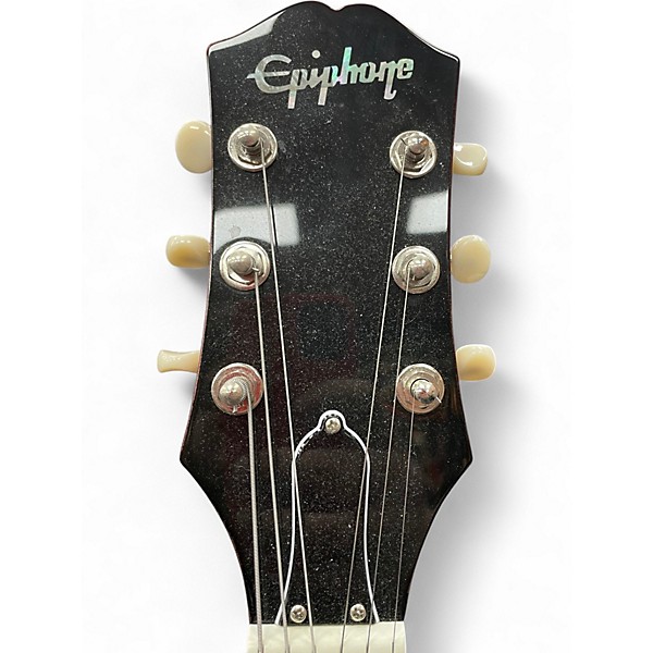 Used Epiphone SG Trans Crimson Red Solid Body Electric Guitar