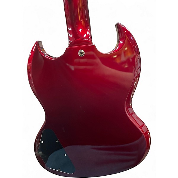Used Epiphone SG Trans Crimson Red Solid Body Electric Guitar