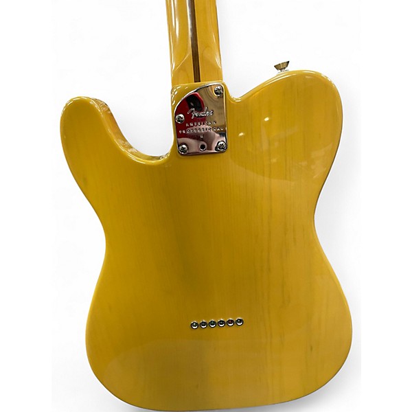 Used Fender AMERICAN PRO II TELE Butterscotch Solid Body Electric Guitar