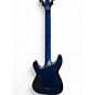Used Schecter Guitar Research Diamond Series C-1 blue Solid Body Electric Guitar