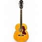 Used Epiphone EJ200 Artist Natural Acoustic Guitar thumbnail