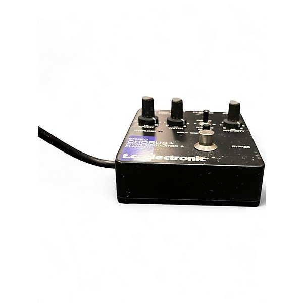 Used TC Electronic STEREO CHORUS + PITCH MODULATOR & FLANGER Effect Pedal