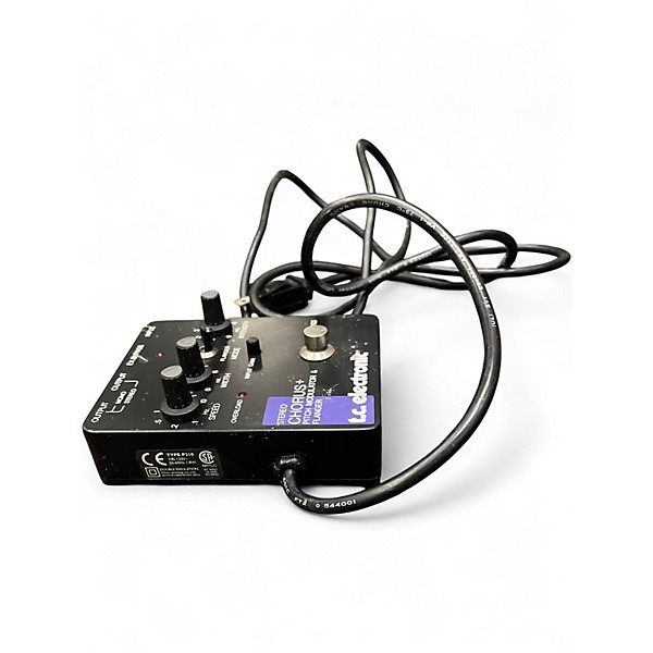 Used TC Electronic STEREO CHORUS + PITCH MODULATOR & FLANGER Effect Pedal