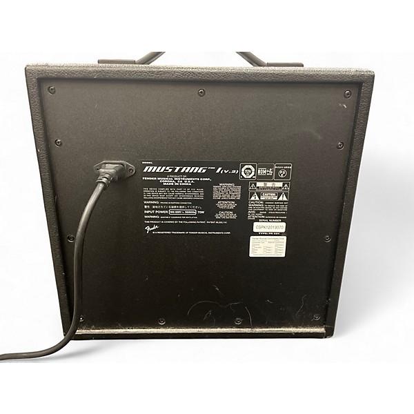 Used Fender Mustang I 20W 1X8 Guitar Combo Amp
