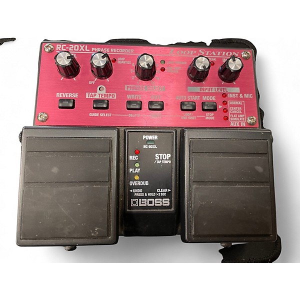 Used BOSS RC20XL Loop Station XL Twin Pedal