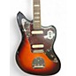 Used Squier classic vibe 1960s Jaguar 3 Color Sunburst Solid Body Electric Guitar thumbnail