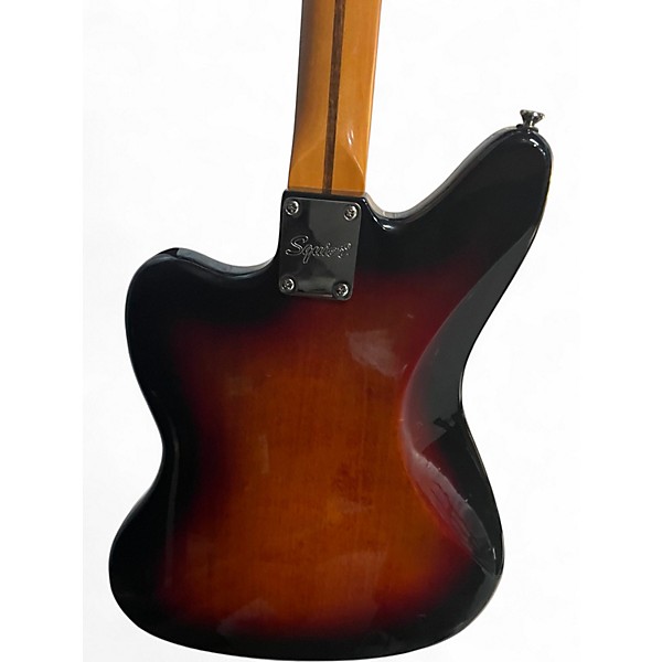 Used Squier classic vibe 1960s Jaguar 3 Color Sunburst Solid Body Electric Guitar