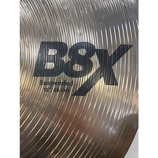 Used SABIAN 18in B8X SUSPENDED Cymbal