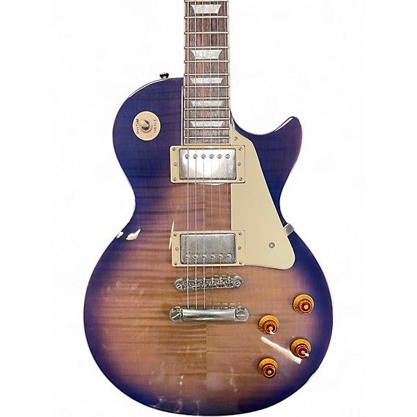 Used Epiphone Les Paul Standard Pro Trans Purple Solid Body Electric Guitar