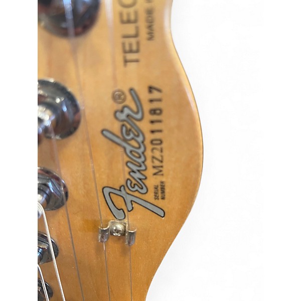 Used Fender Standard Telecaster Black Solid Body Electric Guitar