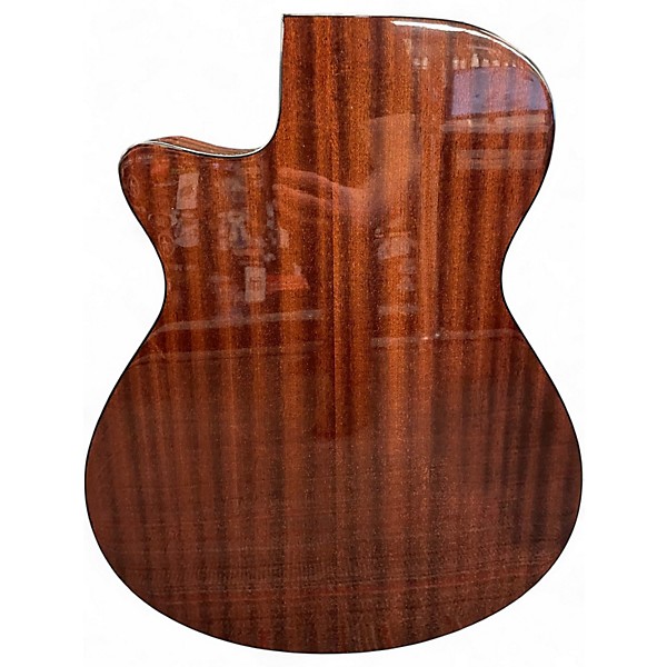 Used Ibanez AEGB25E Transparent Black Sunburst Acoustic Bass Guitar