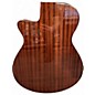 Used Ibanez AEGB25E Transparent Black Sunburst Acoustic Bass Guitar