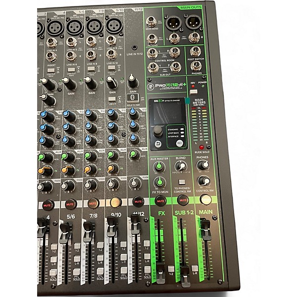 Used Mackie PROFX12 Unpowered Mixer