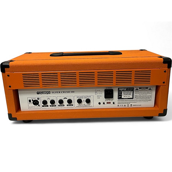 Used Orange Amplifiers Super Crush 100 Solid State Guitar Amp Head